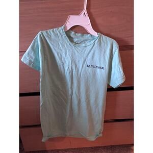 Quiksilver Streetwear Graphic Tee - (Size Small) - Retro Wave & Mountain